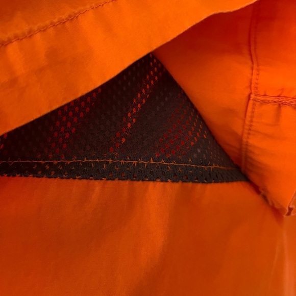 Baretta Men’s Orange Button Down Short Sleeve Vented Tactical Shirt XL - Picture 5 of 10